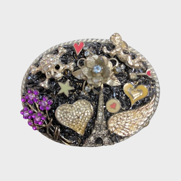 Handemade Designer Belt Buckles by HELEN ASHER DESIGNS new with tags